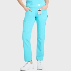 Scrubology Core Scrub Pants*Women's Straight Leg Cargo Scrub Pant