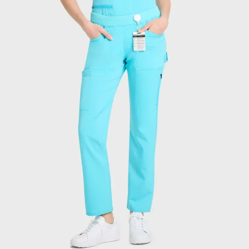 Scrubology Core Scrub Pants*Women's Straight Leg Cargo Scrub Pant