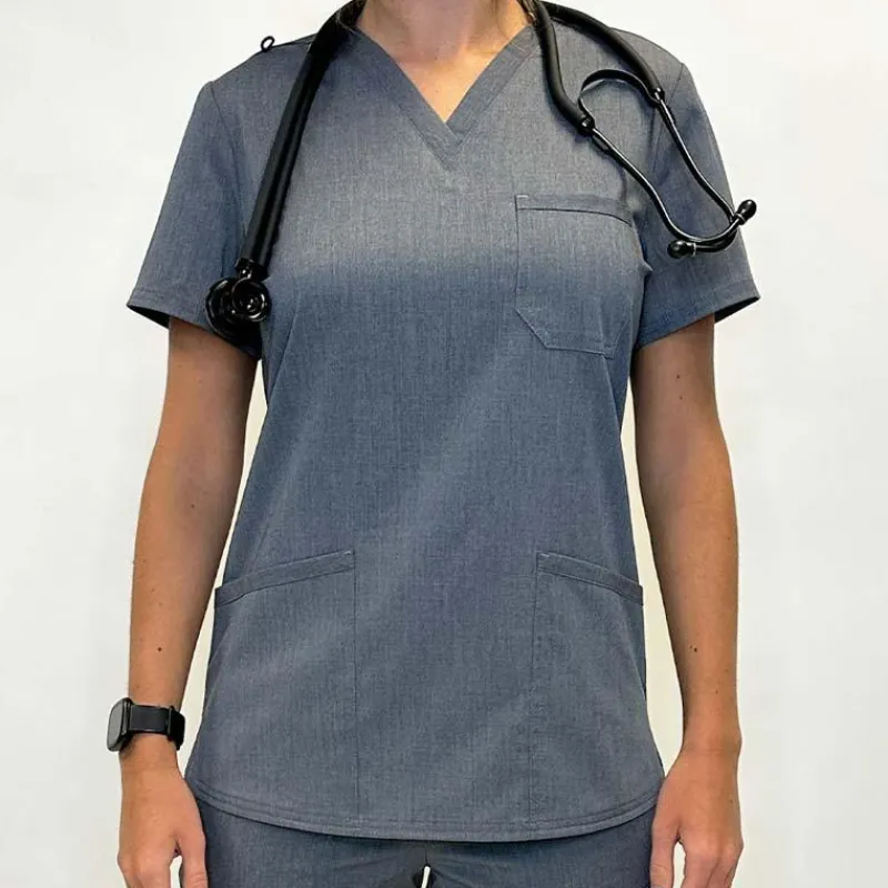 Scrubology Core Scrub Tops*Women's V-Neck Scrub Top