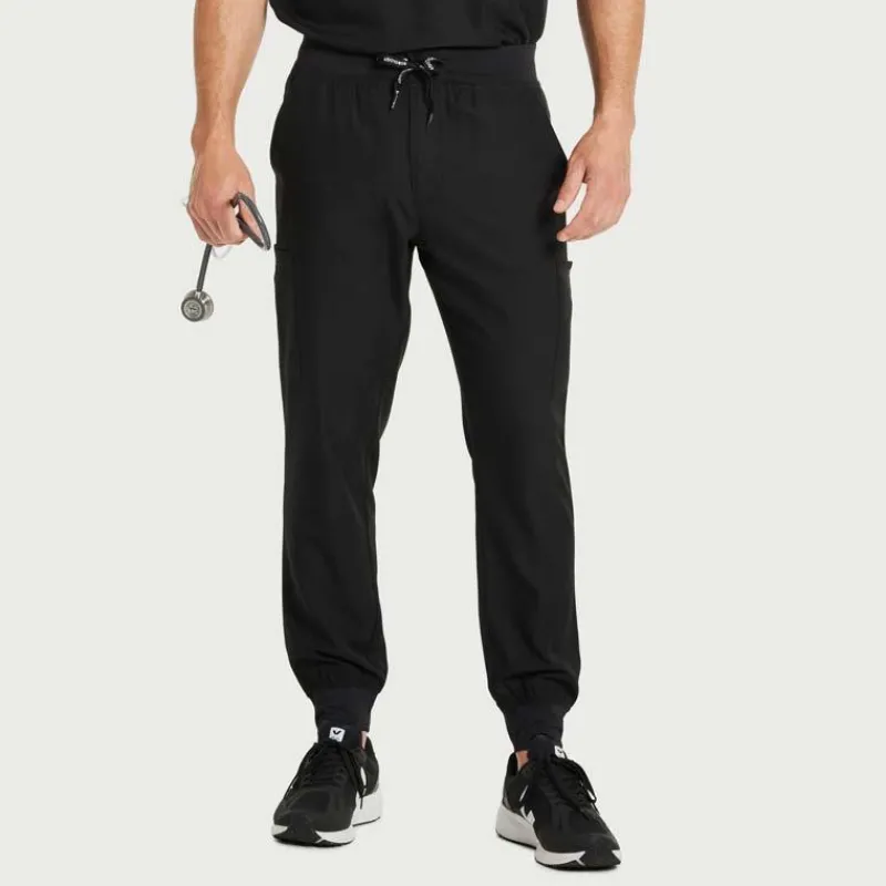 Scrubology Shift Scrub Pants*Men's Cargo Jogger Pull-On Scrub Pant