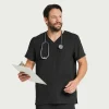 Scrubology Shift Scrub Tops*Men's Three Pocket V-Neck Scrub Top