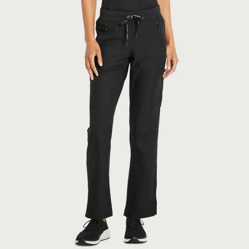 Scrubology Shift Scrub Pants*Women's Cargo Straight Leg Pull-On Scrub Pant
