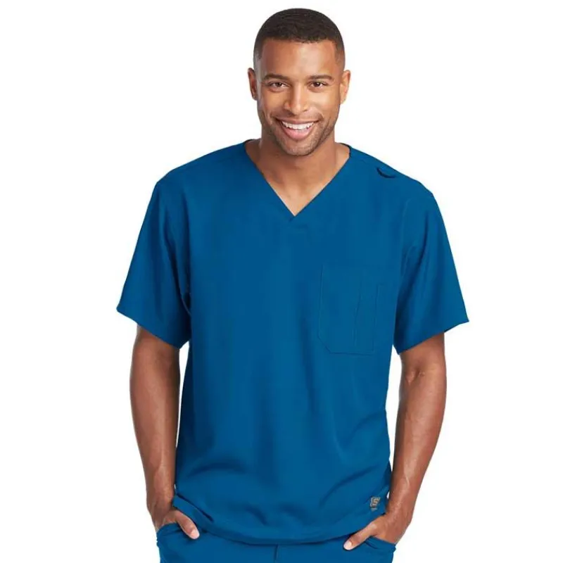 Skechers by Barco Scrub Tops*Men's Structure Cargo Pocket Scrub Top