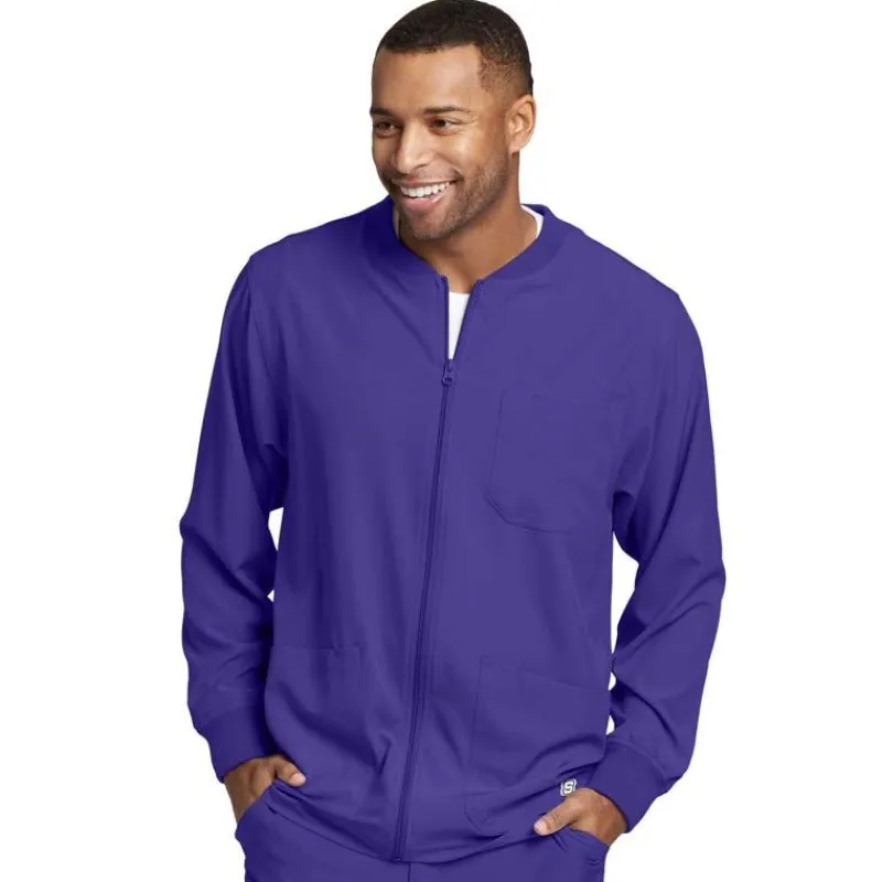 Skechers by Barco Lab Coats & Jackets*Men's Structure 3 Pocket Warm Up Scrub Jacket