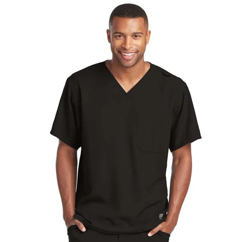 Skechers by Barco Scrub Tops*Men's Structure Cargo Pocket Scrub Top