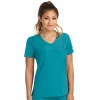 Skechers by Barco Scrub Tops*Women's Reliance Mock Wrap Scrub Top