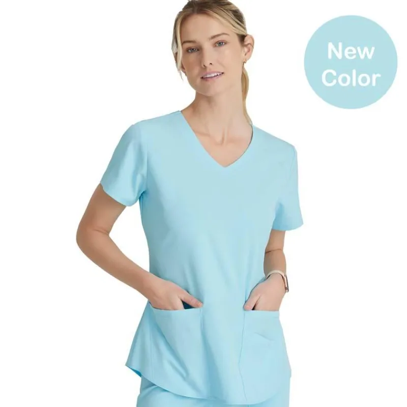 Skechers by Barco Scrub Tops*Women's Vitality 3 Pocket Scrub Top