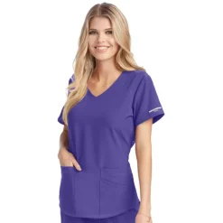 Skechers by Barco Scrub Tops*Women's Vitality 3 Pocket Scrub Top