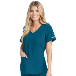 Skechers by Barco Scrub Tops*Women's Vitality 3 Pocket Scrub Top