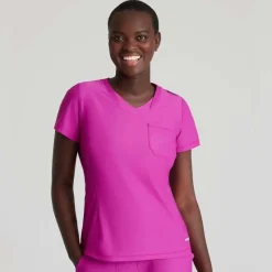 Skechers Slip-Ins Scrub Tops*Women's Flow Knit Scrub Top