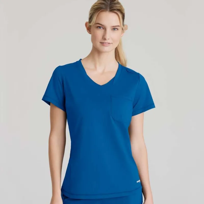 Skechers Slip-Ins Scrub Tops*Women's Flow Knit Scrub Top