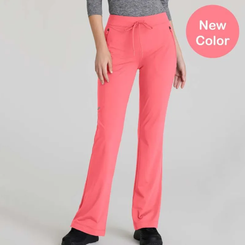 Skechers Slip-Ins Scrub Pants*Women's Glide 4 Pocket Knit Flare Scrub Pant
