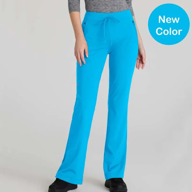 Skechers Slip-Ins Scrub Pants*Women's Glide 4 Pocket Knit Flare Scrub Pant