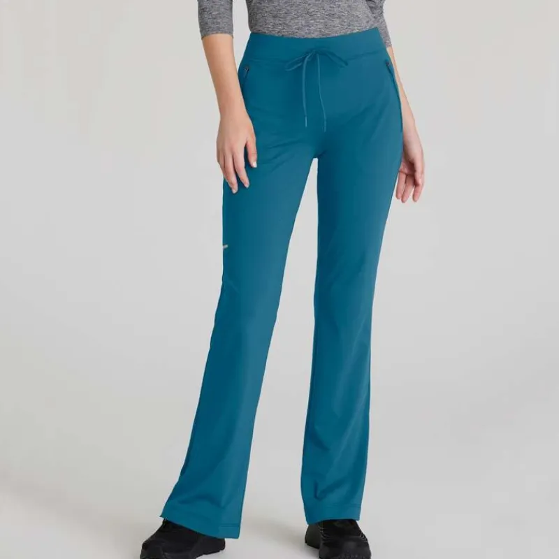 Skechers Slip-Ins Scrub Pants*Women's Glide 4 Pocket Knit Flare Scrub Pant