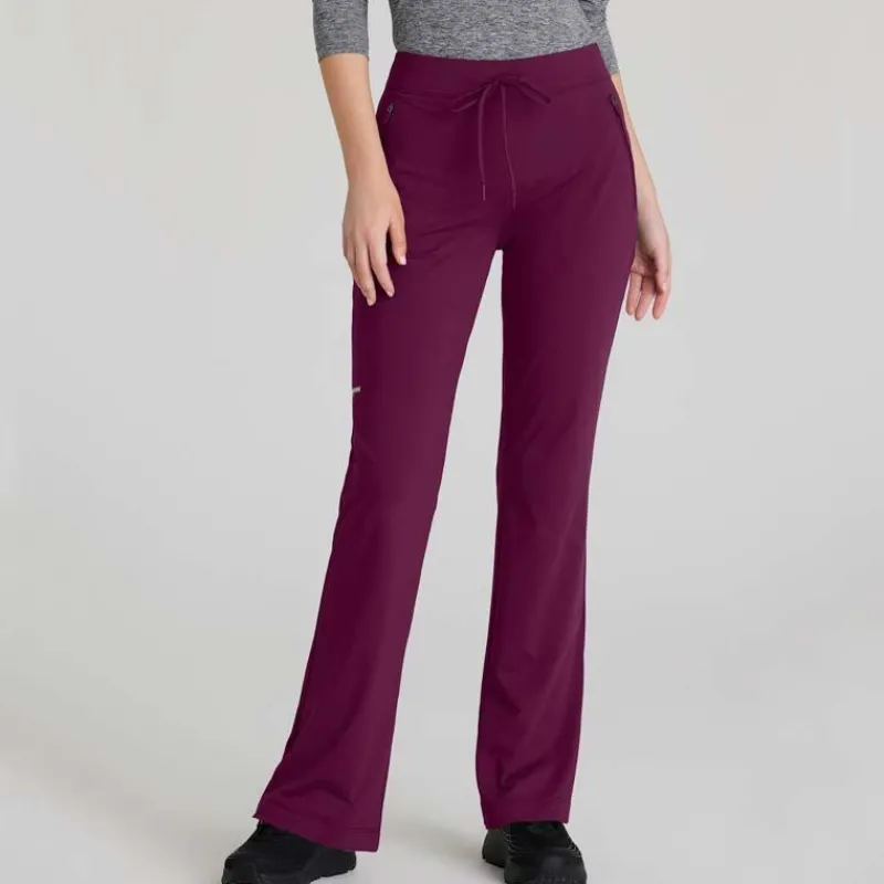Skechers Slip-Ins Scrub Pants*Women's Glide 4 Pocket Knit Flare Scrub Pant