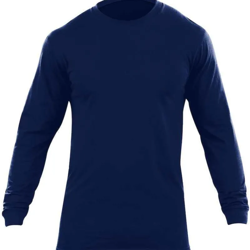 5.11 Tactical T-Shirts*2 Pack Long Sleeve Utili-T Crew Shirts Dark Navy