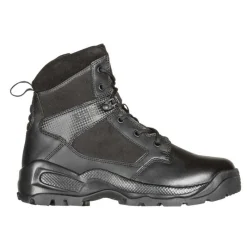 5.11 Tactical Non-Slip Boots | Tactical*Men's 6" A.T.A.C. 2.0 Side Zip Tactical Boot Black