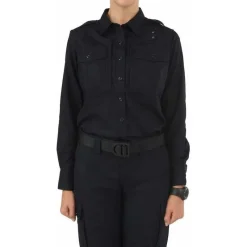 5.11 Tactical Shirts | Work Shirts*Women's B Class Taclite PDU Long Sleeve Shirt Midnight Navy Blue