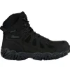 Thorogood Non-Steel Safety Toe | Hiking*Mens Crosstrex Series 6" BBP Composite Toe Waterproof Side Zipper Athletic Hiker Black