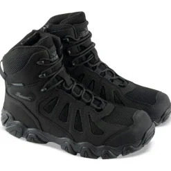 Thorogood Athletic | Hiking*Mens Crosstrex Series 6" BBP Waterproof Side Zipper Athletic Hiker Black