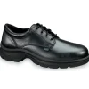 Thorogood Non-Slip Shoes | Oxfords*Mens Soft Streets Series Plain Toe Leather Work Oxford- Extra Wide Sizes Black