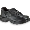 Thorogood Athletic | Non-Slip Shoes*Mens Soft Streets Series Double Track Leather Work Oxford Black