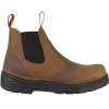Thorogood Non-Slip Boots | Non-Steel Safety Toe*Men's Thoro-Flex Series 6" Composite Toe Romeo Pull On Boot Brown