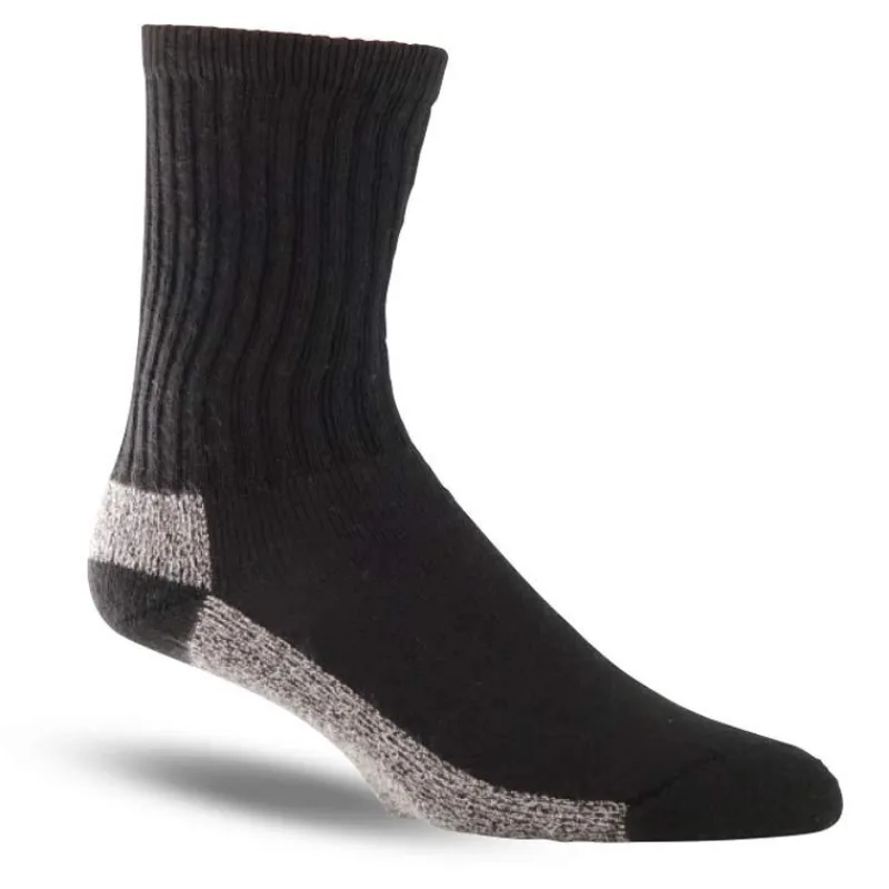 Thorogood Socks*3-Pack Crew Socks With Coolmax Black