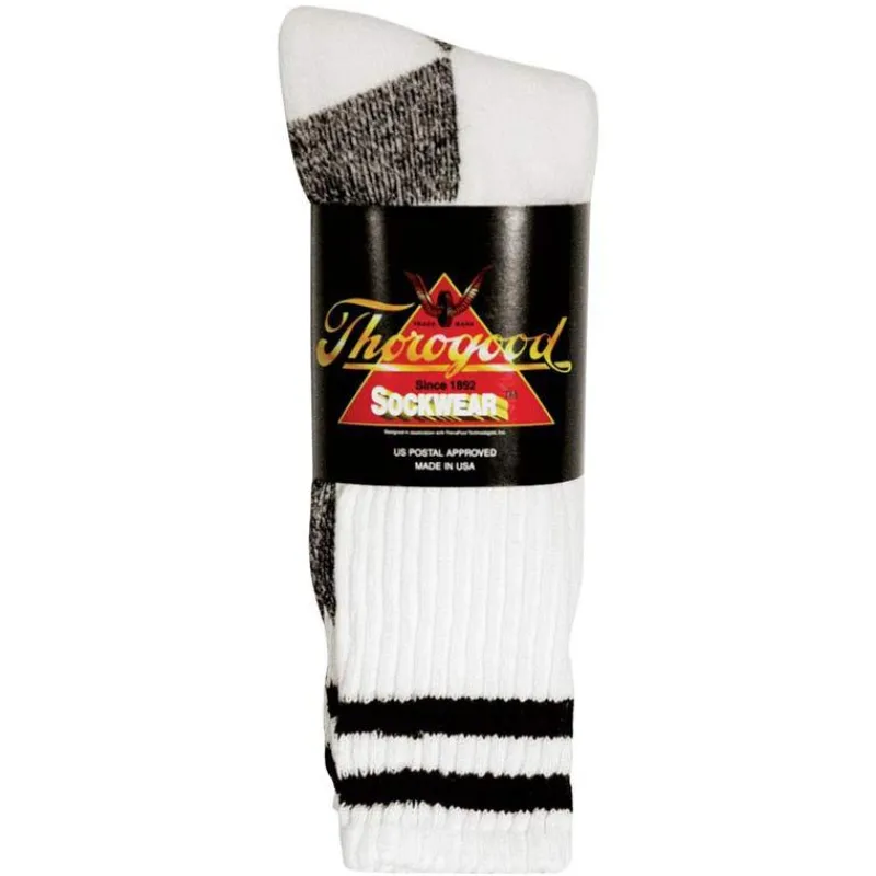 Thorogood Socks*3-Pack Crew Socks With Coolmax White