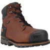 Timberland Pro Non-Slip Boots | Non-Steel Safety Toe*Men's 6" Boondock WP Ins Comp Toe Boot Brown