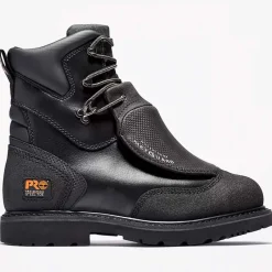Timberland Pro Non-Slip Boots | Met Guard*Men's 8" Met Guard Steel Toe Waterproof Work Boot Black