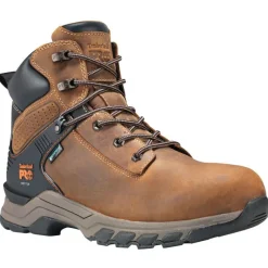 Timberland Pro Non-Slip Boots | Work Boots*Men's 6" Waterproof EH Hypercharge Work Boot Brown