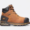 Timberland Pro Non-Slip Boots | Work Boots*Men's Boondock 6" Soft Toe Waterproof Work Boot Brown