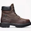 Timberland Pro Non-Slip Boots | Steel Toe*Men's Direct Attached 6" Waterproof Insulated Steel Toe Work Boot Brown