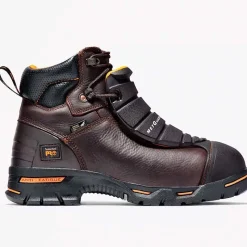 Timberland Pro Non-Slip Boots | Met Guard*Men's Endurance 6" Met Guard Steel Toe Work Boot Brown