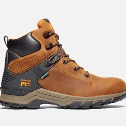 Timberland Pro Non-Slip Boots | Work Boots*Men's Hypercharge 6" Soft Toe Waterproof Work Boot Brown