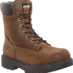 Timberland Pro Non-Slip Boots | Work Boots*Men's 8-Inch Waterproof Soft Toe Boots Brown