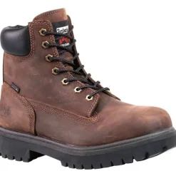 Timberland Pro Non-Slip Boots | Steel Toe*Men's 6-Inch Waterproof Steel Toe Boots Brown