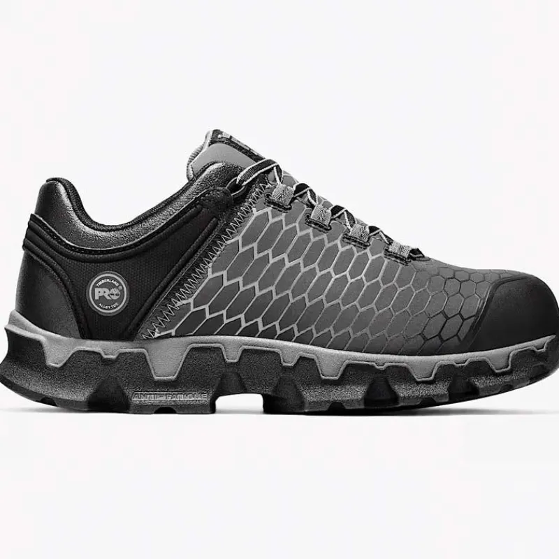 Timberland Pro Non-Slip Shoes | Athletic*Men's Powertrain Sport Alloy Toe Athletic Work Shoe Black