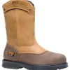 Timberland Pro Non-Slip Boots | Steel Toe*Men's Rigmaster Waterproof Steel Toe Wellington Work Boots Wheat