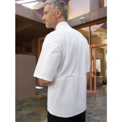 Uncommon Threads Chef Coats*Aruba Short Sleeve 12 Button Chef Coat