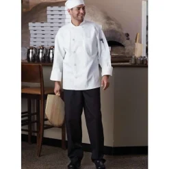 Uncommon Threads Chef Coats*Classic 10 Button Wicking Mesh Chef Coat