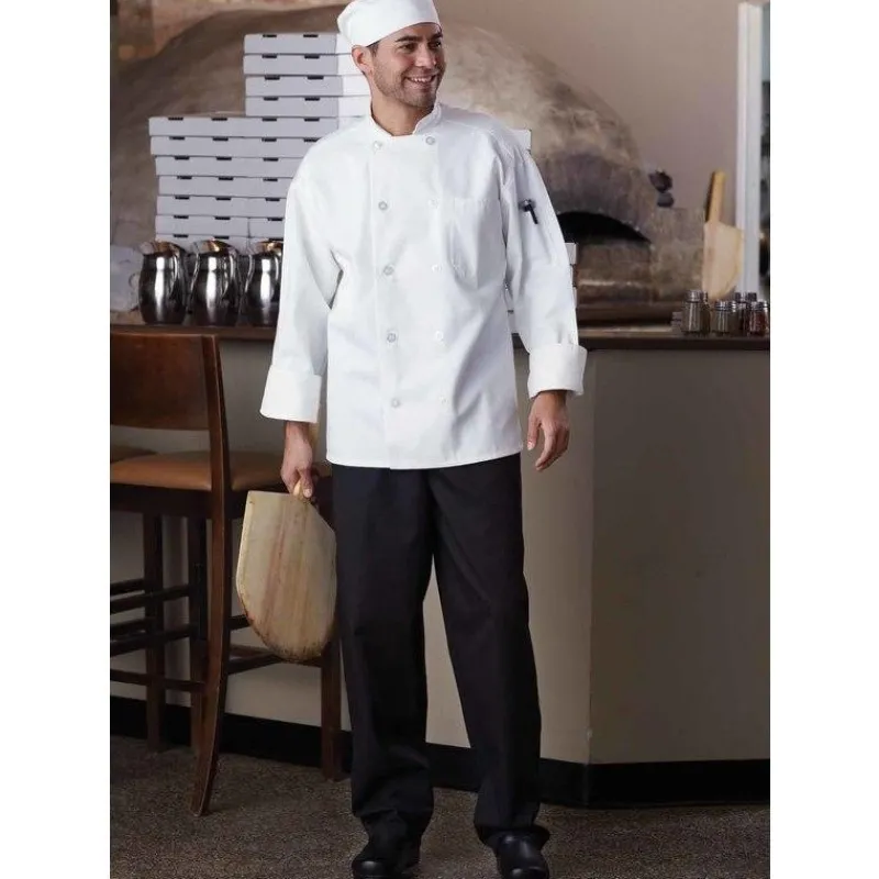 Uncommon Threads Chef Coats*Classic 10 Button Wicking Mesh Chef Coat
