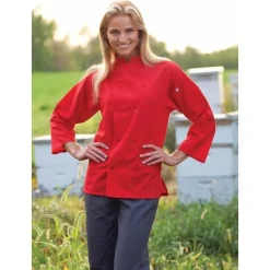 Uncommon Threads Chef Shirts*Epic 3/4 Sleeve 10 Button Chef Shirt