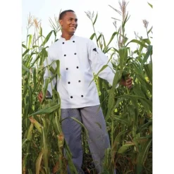 Uncommon Threads Chef Coats*greenTAB Moroccan 10 Button Chef Coat