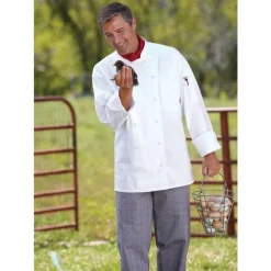 Uncommon Threads Chef Coats*Palermo Cotton 12 Button Executive Chef Coat White