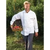 Uncommon Threads Chef Coats*Versailles Egyptian Cotton Executive Style Chef Coat White / Black