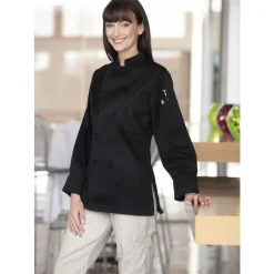 Uncommon Threads Chef Coats*Women's Sedona 10 Knot Button Chef Coat