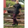 Uncommon Threads Chef Coats*Women's Tahoe Short Sleeve 10 Button Chef Coat