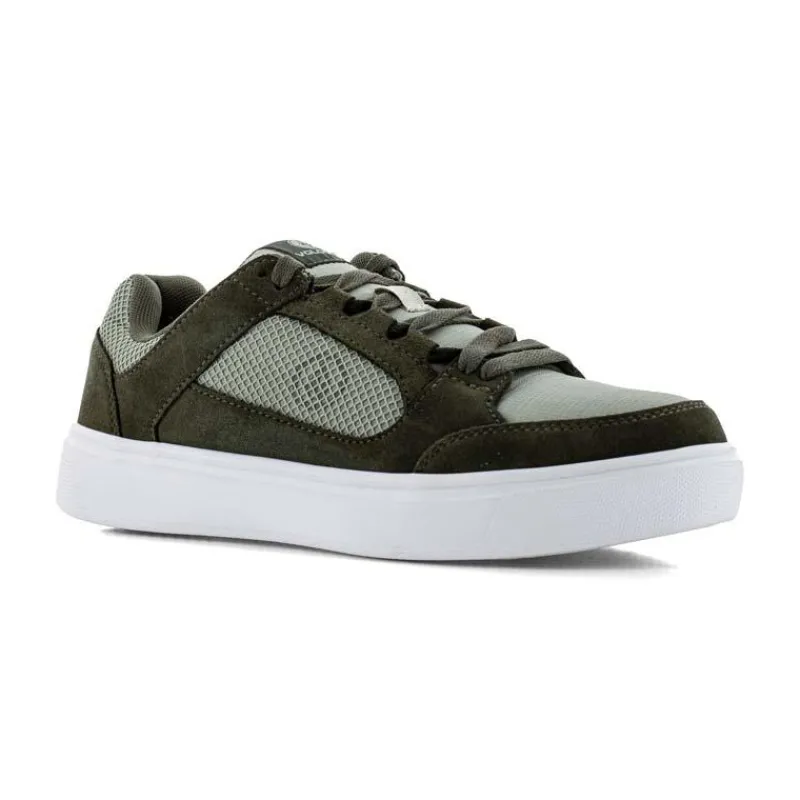 Volcom Non-Slip Shoes | Athletic*Men's Evolve Composite Toe SD Skate Work Shoe Olive/sage